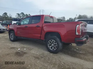 2021 GMC Canyon 4WD AT4 w/Leather with VIN 1GTG6FEN2M1224875, listed as a Copart auction lot 45553885 with 81,495 mi miles and Salvage Title. Bid and sale history available at carsss.com. Image 2.