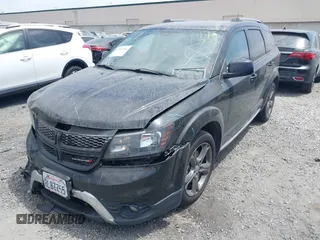 2017 Dodge Journey Crossroad Plus z VIN 3C4PDCGG9HT576434, wystawiony jako IAAI lot #42561944 z przebiegiem 118 666 mil mil oraz . Historia ofert i sprzedaży dostępna na DreamBid. Obrazek 2.