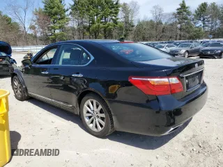 2012 Lexus LS 460 with VIN JTHCL5EF0C5015098, listed as a Copart auction lot 52645535 with 156,900 mi miles and Clean title. Bid and sale history available at DreamBid. Image 2.