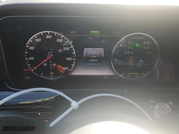 2019 Mercedes-Benz CLS with VIN WDD2J5JB5KA010464, listed as a Copart auction lot 46173895 with 62,854 mi miles and Salvage Title. Bid and sale history available at carsss.com. Image 9.