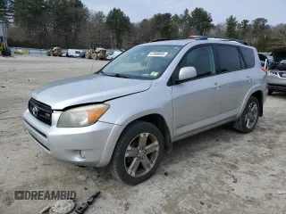2008 Toyota RAV4 Sport with VIN JTMBK32V886039960, listed as a Copart auction lot 47858695 with 318,100 mi miles and Clean Title. Bid and sale history available at carsss.com. Image 1.