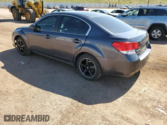 2013 Subaru Legacy 2.5i с VIN 4S3BMAA68D1044656, выставлен на аукционе Copart как лот 65748565 с пробегом 165 633 миль миль и Чистый • Clean title. История ставок и продаж доступна на DreamBid. Изображение 2.