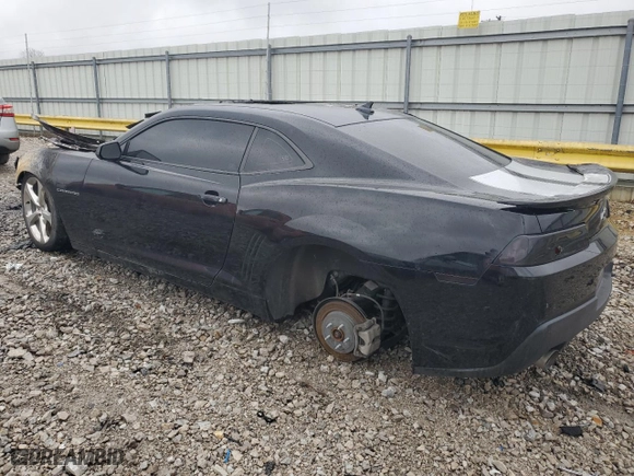 2014 Chevrolet Camaro LT with VIN 2G1FC1E36E9246468, listed as a Copart auction lot 45416864 with 0 mi miles and Non Repairable. Bid and sale history available at carsss.com. Image 2.