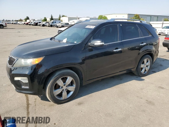 2012 Kia Sorento SX with VIN 5XYKW4A20CG297980, listed as a Copart auction lot 64844745 with 171,239 mi miles and Clean title. Bid and sale history available at DreamBid. Image 1.