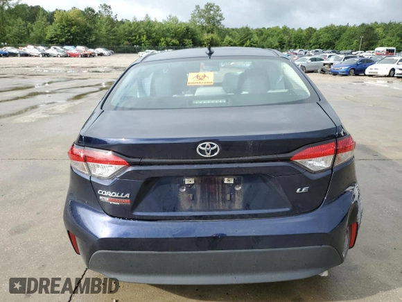 2024 Toyota Corolla LE z VIN 5YFB4MDE8RP127012, wystawiony jako Copart lot #59703735 z przebiegiem Nie podano mil oraz Szkoda całkowita • Salvage title. Historia ofert i sprzedaży dostępna na DreamBid. Obrazek 6.