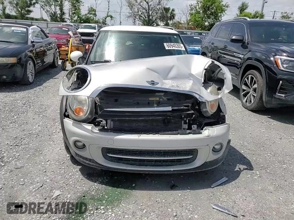 2012 MINI Hardtop with VIN WMWSU3C54CT186406, listed as a Copart auction lot 60940305 with 106,819 mi miles and Salvage title. Bid and sale history available at DreamBid. Image 15.