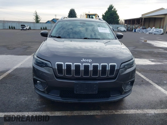 2020 Jeep Cherokee Altitude with VIN 1C4PJLLB8LD547900, listed as a IAAI auction lot 41406847 with 1 mi miles. Bid and sale history available at carsss.com. Image 11.