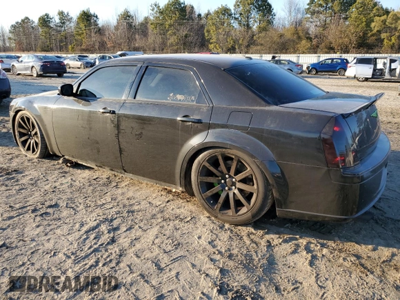 2006 Chrysler 300 C SRT8 with VIN 2C3LA73W56H450447, listed as a Copart auction lot 45502875 with 130,728 mi miles and Salvage Title. Bid and sale history available at carsss.com. Image 2.