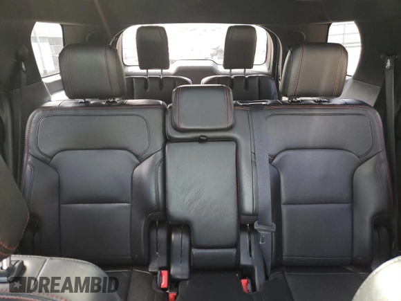 2017 Ford Explorer Sport with VIN 1FM5K8GT5HGA14201, listed as a Copart auction lot 55025635 with 116,415 mi miles and Salvage Title. Bid and sale history available at carsss.com. Image 10.
