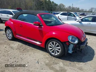 2015 Volkswagen Beetle with VIN 3VW5A7AT8FM817899, listed as a IAAI auction lot 41908409 with 134,420 mi miles and . Bid and sale history available at DreamBid. Image 1.