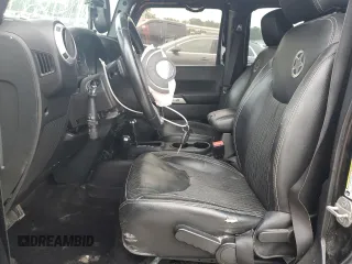 2015 Jeep Wrangler Unlimited Freedom with VIN 1C4BJWDG6FL568583, listed as a Copart auction lot 54266315 with Not provided miles and Salvage title. Bid and sale history available at DreamBid. Image 7.