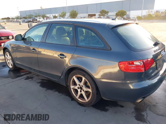 2009 Audi A4 2.0T Prem with VIN WAUVF78K49A177626, listed as a IAAI auction lot 40850835 with 221,536 mi miles. Bid and sale history available at carsss.com. Image 3.