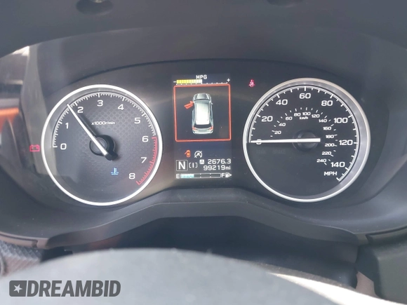 2019 Subaru Forester Premium with VIN JF2SKAEC4KH451448, listed as a IAAI auction lot 42279690 with 99,219 mi miles and . Bid and sale history available at DreamBid. Image 7.