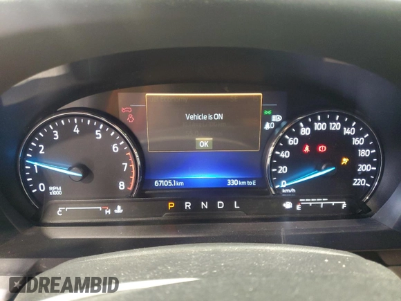 2022 Ford Explorer XLT with VIN 1FMSK8DH4NGB25448, listed as a Copart auction lot 53880595 with 61,705 mi miles and Salvage Title. Bid and sale history available at DreamBid. Image 9.