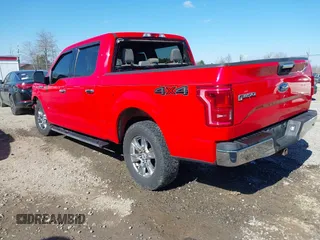 2015 Ford F-150 XLT with VIN 1FTEW1EG4FFA52284, listed as a IAAI auction lot 41894358 with 106,170 mi miles and . Bid and sale history available at carsss.com. Image 3.