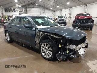 2015 Audi A6 2.0T Premium Plus with VIN WAUGFAFC1FN023431, listed as a IAAI auction lot 41375004 with 94,727 mi miles. Bid and sale history available at carsss.com. Image 1.