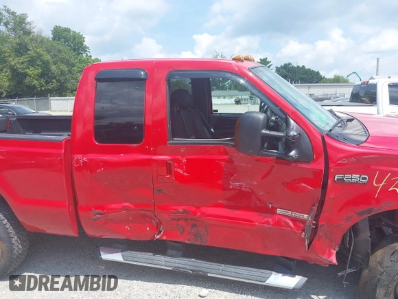 2004 Ford F-250 XL with VIN 1FTNX21P24EB26202, listed as a IAAI auction lot 42761886 with 58,980 mi miles and . Bid and sale history available at DreamBid. Image 13.
