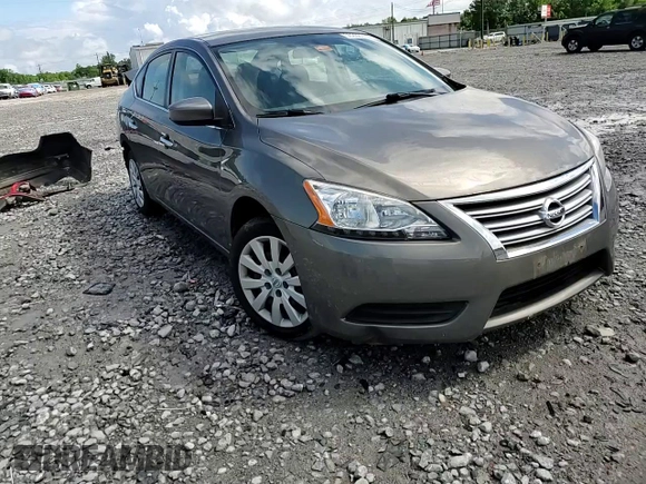 2015 Nissan Sentra SV z VIN 3N1AB7AP2FL674460, wystawiony jako Copart lot #56286355 z przebiegiem 126 052 mil mil oraz Szkoda całkowita • Salvage title. Historia ofert i sprzedaży dostępna na DreamBid. Obrazek 14.