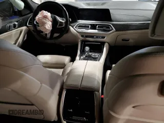 2021 BMW X6 M50i with VIN 5UXCY8C05M9E21862, listed as a Copart auction lot 86329064 with 0 mi miles and Salvage Title. Bid and sale history available at carsss.com. Image 8.
