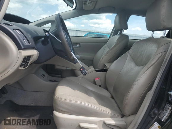 2011 Toyota Prius I with VIN JTDKN3DU2B5312822, listed as a Copart auction lot 54887265 with 107,439 mi miles and Salvage Title. Bid and sale history available at DreamBid. Image 7.
