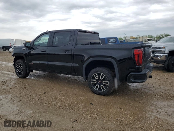 2021 GMC Sierra 1500 AT4 with VIN 3GTU9EET1MG464553, listed as a Copart auction lot 51775155 with 43,071 mi miles and Salvage Title. Bid and sale history available at carsss.com. Image 2.
