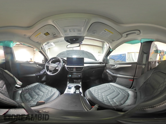 2024 Ford Escape Platinum with VIN 1FMCU9JA4RUA16930, listed as a Copart auction lot 86902194 with 8,810 mi miles and Salvage Title. Bid and sale history available at DreamBid. Image 14.