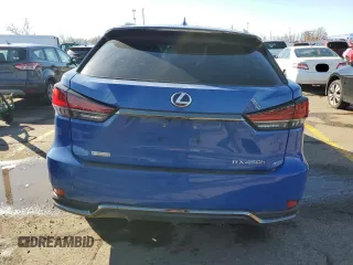 2022 Lexus RX with VIN 2T2YGMDA4NC087161, listed as a Copart auction lot 41427235 with 32,027 mi miles and Clean Title. Bid and sale history available at carsss.com. Image 6.
