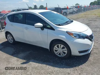 2018 Nissan Note SV with VIN 3N1CE2CP4JL353061, listed as a IAAI auction lot 42572846 with 27,336 mi miles and . Bid and sale history available at DreamBid. Image 1.