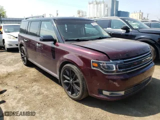 2017 Ford Flex Limited EcoBoost with VIN 2FMHK6DT4HBA03090, listed as a Copart auction lot 53502284 with 69,138 mi miles and Salvage Title. Bid and sale history available at carsss.com. Image 4.