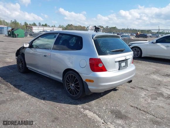 2002 Honda Civic Si with VIN SHHEP33572U304861, listed as a IAAI auction lot 41775906 with 226,587 mi miles. Bid and sale history available at carsss.com. Image 3.
