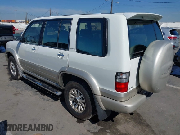 2002 Isuzu Trooper S z VIN JACDS58X227J04699, wystawiony jako IAAI lot #42017678 z przebiegiem 177 066 mil mil oraz . Historia ofert i sprzedaży dostępna na DreamBid. Obrazek 3.