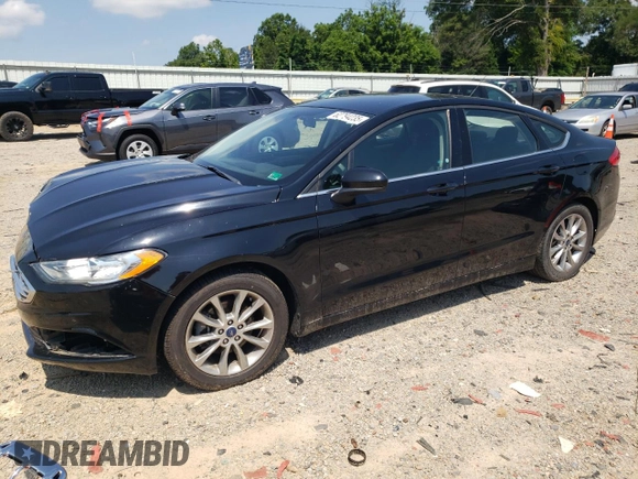 2017 Ford Fusion SE with VIN 3FA6P0HD4HR332988, listed as a Copart auction lot 62794235 with 61,706 mi miles and Salvage title. Bid and sale history available at DreamBid. Image 1.