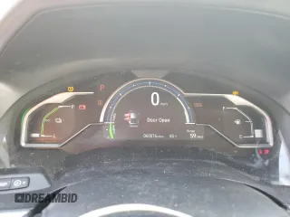 2018 Honda Clarity Plug-In Hybrid with VIN JHMZC5F12JC009678, listed as a Copart auction lot 80025584 with 60,876 mi miles and Salvage Title. Bid and sale history available at carsss.com. Image 9.