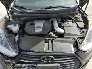 2016 Hyundai Veloster Turbo z VIN KMHTC6AE6GU279325, wystawiony jako Copart lot #48950525 z przebiegiem 135 207 mil mil oraz Szkoda całkowita • Salvage title. Historia ofert i sprzedaży dostępna na DreamBid. Obrazek 12.