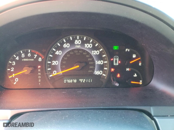 2007 Honda Odyssey EX-L with VIN 5FNRL38647B132859, listed as a Copart auction lot 45590585 with 76,878 mi miles and Salvage Title. Bid and sale history available at carsss.com. Image 9.
