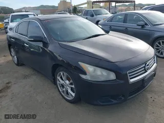2012 Nissan Maxima 3.5 SV with VIN 1N4AA5APXCC845652, listed as a IAAI auction lot 41734541 with 193,925 mi miles. Bid and sale history available at carsss.com. Image 1.