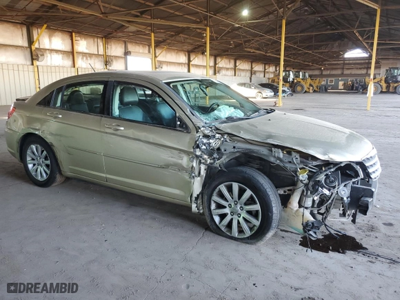 2010 Chrysler Sebring Limited with VIN 1C3CC5FD2AN190727, listed as a Copart auction lot 77809954 with 122,455 mi miles and Salvage Title. Bid and sale history available at carsss.com. Image 4.