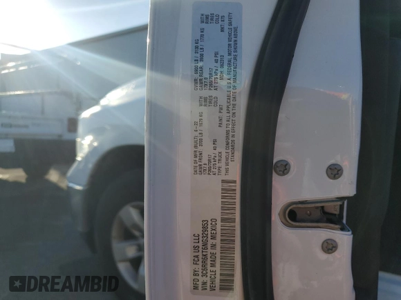 2022 Ram 1500 Tradesman with VIN 3C6RR6KT6NG329853, listed as a Copart auction lot 74663204 with 20,395 mi miles and Salvage title. Bid and sale history available at DreamBid. Image 13.