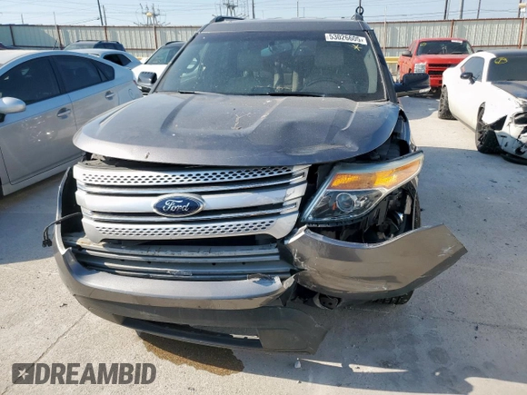 2014 Ford Explorer XLT with VIN 1FM5K7D84EGB94907, listed as a Copart auction lot 53026605 with 0 mi miles and Salvage Title. Bid and sale history available at carsss.com. Image 5.