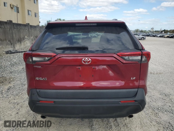 2019 Toyota RAV4 LE with VIN 2T3H1RFV8KW035620, listed as a Copart auction lot 60856585 with 30,354 mi miles and Non repairable. Bid and sale history available at DreamBid. Image 6.