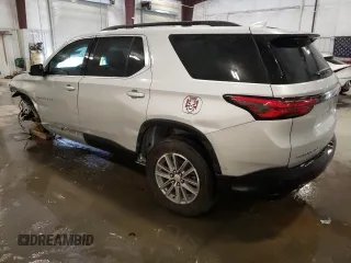 2022 Chevrolet Traverse LT Cloth with VIN 1GNEVGKW9NJ125282, listed as a Copart auction lot 50451655 with 97,290 mi miles and Salvage title. Bid and sale history available at DreamBid. Image 2.
