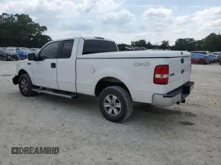 2005 Ford F-150 STX with VIN 1FTRX14W35FB76018, listed as a Copart auction lot 54075785 with 209,176 mi miles and Salvage Title. Bid and sale history available at carsss.com. Image 2.