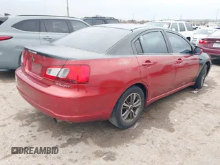 2011 Mitsubishi Galant ES with VIN 4A32B3FF6BE028291, listed as a IAAI auction lot 41061276 with 1 mi miles. Bid and sale history available at carsss.com. Image 4.