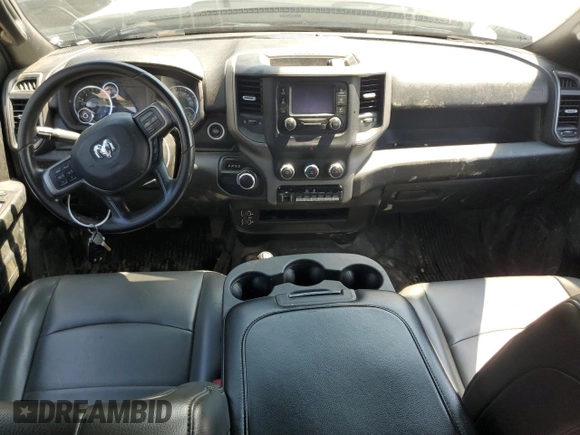 2024 Ram 2500 Laramie with VIN 3C6UR5FL6RG366874, listed as a Copart auction lot 55081125 with 18,460 mi miles and Salvage title. Bid and sale history available at DreamBid. Image 8.