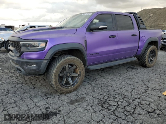 2021 Ram 1500 TRX with VIN 1C6SRFU90MN902187, listed as a Copart auction lot 51333495 with 41,927 mi miles and Salvage Title. Bid and sale history available at carsss.com. Image 1.