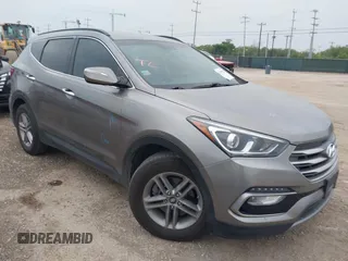 2018 Hyundai Santa Fe 2.4L with VIN 5NMZU3LB1JH060297, listed as a IAAI auction lot 42288329 with 81,147 mi miles and . Bid and sale history available at DreamBid. Image 1.