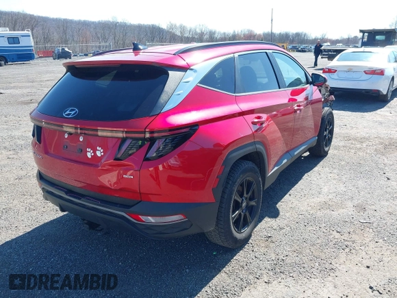 2022 Hyundai Tucson SEL z VIN 5NMJBCAE6NH157310, wystawiony jako IAAI lot #41938479 z przebiegiem 48 929 mil mil oraz . Historia ofert i sprzedaży dostępna na DreamBid. Obrazek 4.