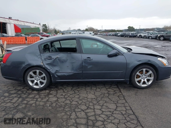 2007 Nissan Maxima 3.5 SL with VIN 1N4BA41EX7C863457, listed as a IAAI auction lot 41633447 with 60,492 mi miles. Bid and sale history available at carsss.com. Image 6.