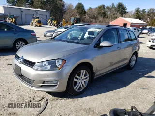 2015 Volkswagen Golf SportWagen TDI SE with VIN 3VWCA7AUXFM502778, listed as a Copart auction lot 41996184 with 113,755 mi miles. Bid and sale history available at carsss.com. Image 1.