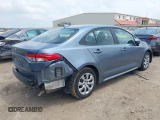 2024 Toyota Corolla LE with VIN 5YFB4MDE5RP082420, listed as a IAAI auction lot 42125592 with 44,783 mi miles. Bid and sale history available at carsss.com. Image 4.